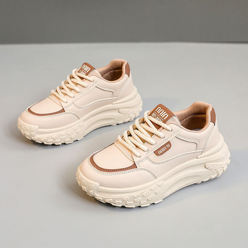 Baskets Chunky pour femmes avec tige respirante et semelle durable