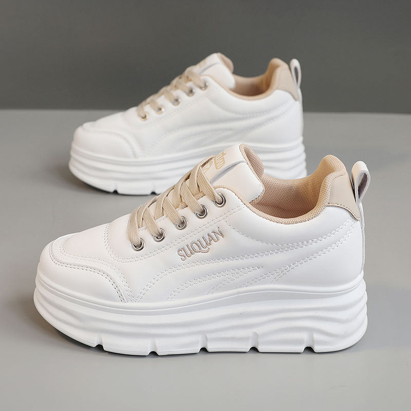 Baskets mode pour femmes avec semelle plateforme confortable