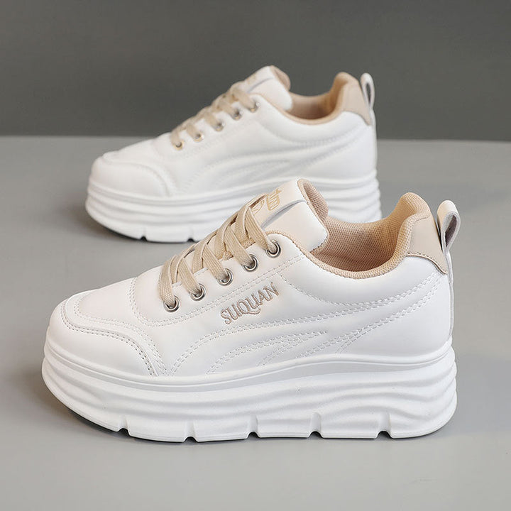 Baskets mode pour femmes avec semelle plateforme confortable