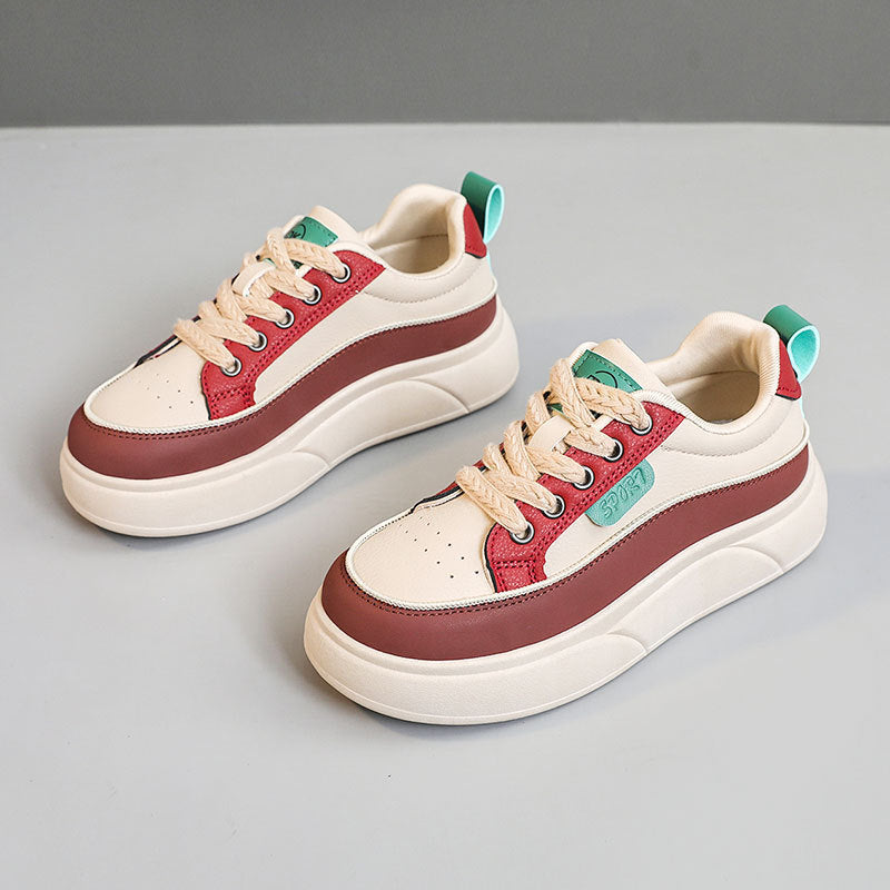 Baskets à plateforme sportives pour femmes avec un design à la mode et un amorti confortable