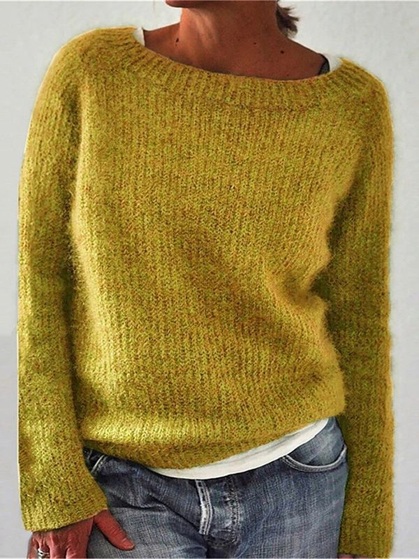 Pull à col rond pour femmes | Confort élégant pour tous les jours