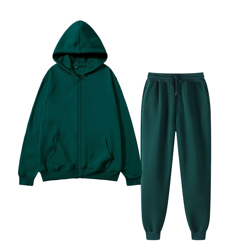 Ensemble à capuche pour femmes avec coupe confortable et fermeture éclair
