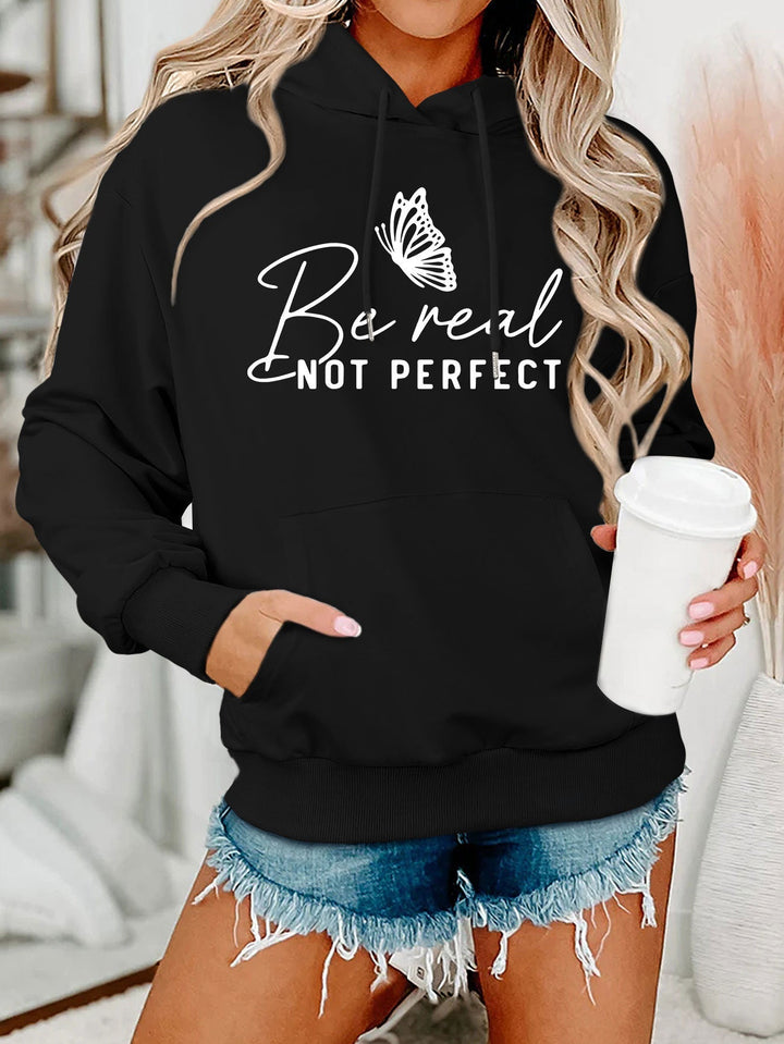 Sweat à capuche pour femmes avec motif créatif et coupe confortable