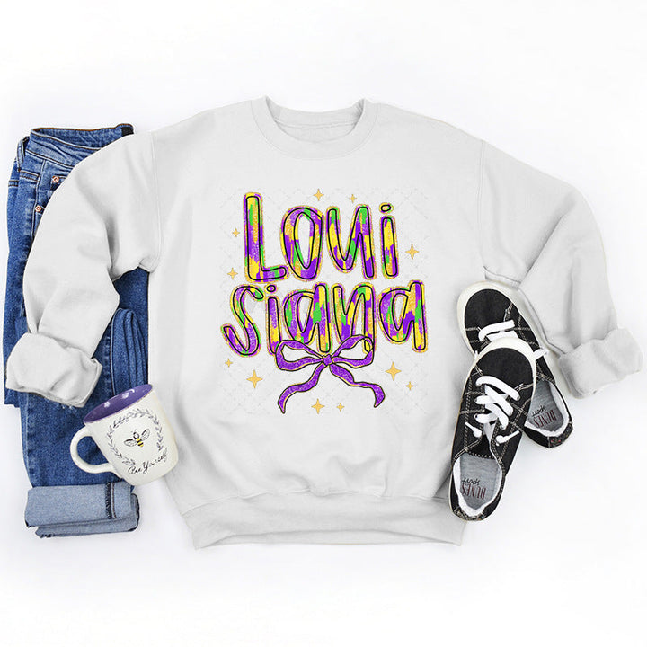 Sweatshirt pour femmes avec inscription créative et intérieur doux