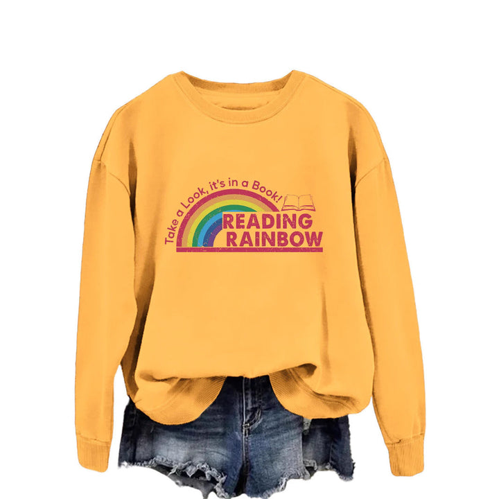 Sweatshirt décontracté pour femmes avec impression unique