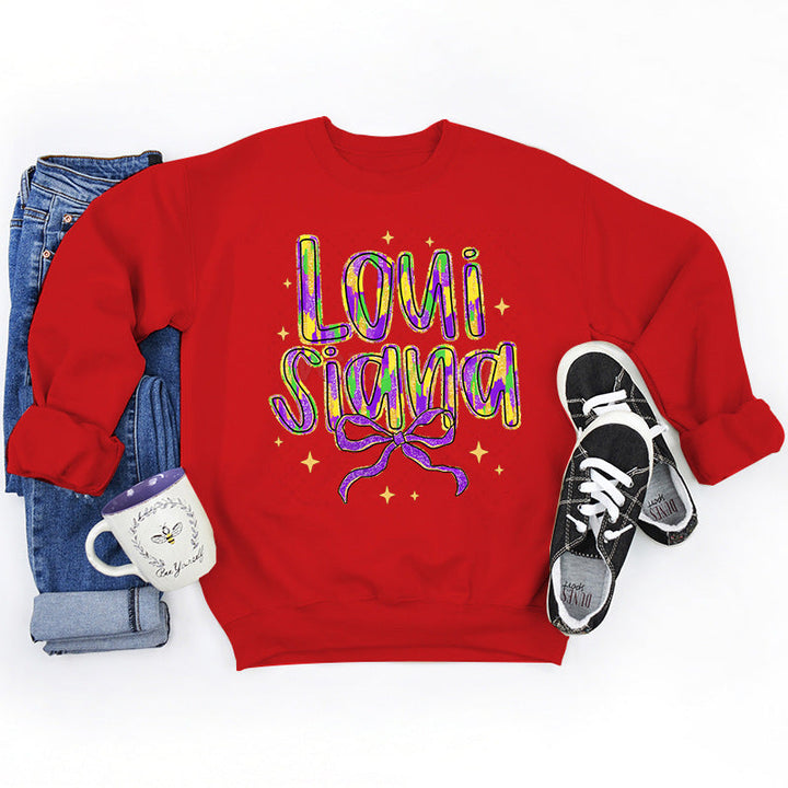 Sweatshirt pour femmes avec inscription créative et intérieur doux