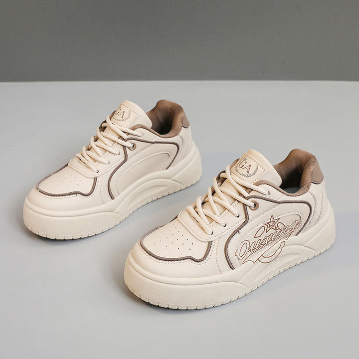 Baskets tendance pour femmes avec design sportif et semelle amortissante