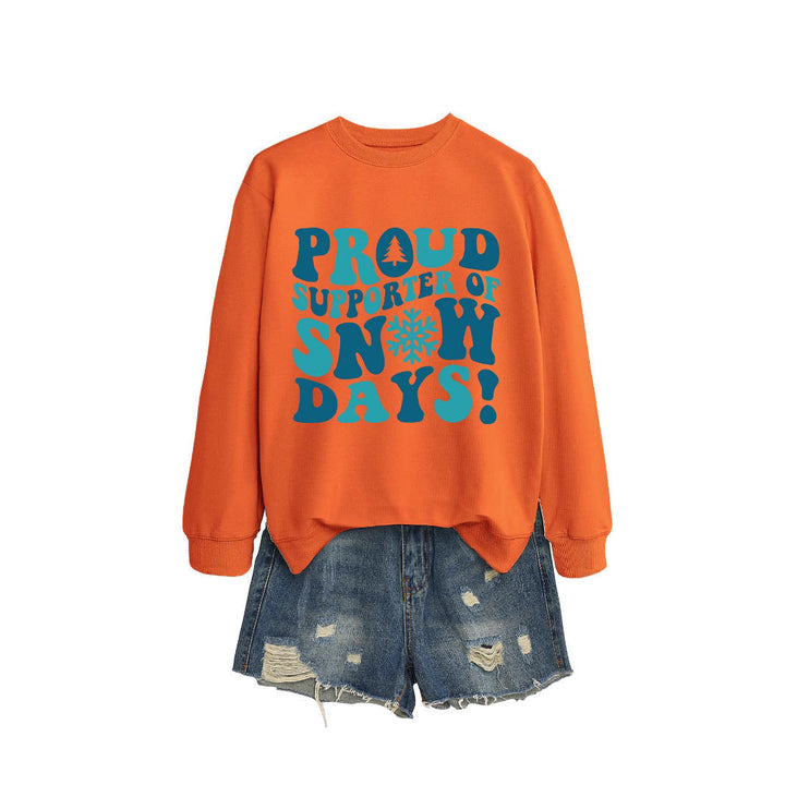 Sweatshirt pour femmes avec impression créative et coupe décontractée