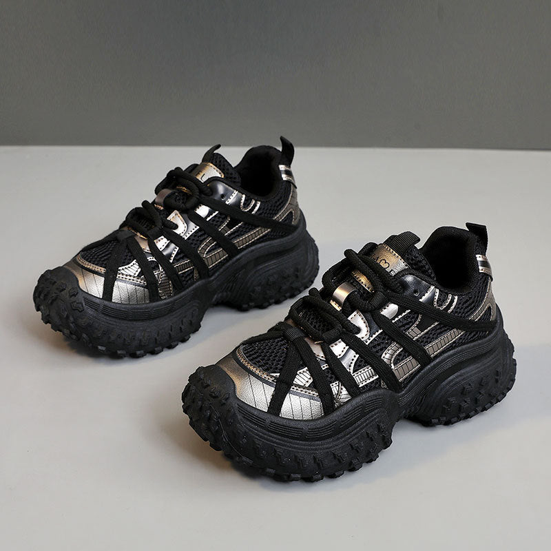 Baskets multifonctionnelles sportives pour femmes avec semelle antidérapante et tige respirante