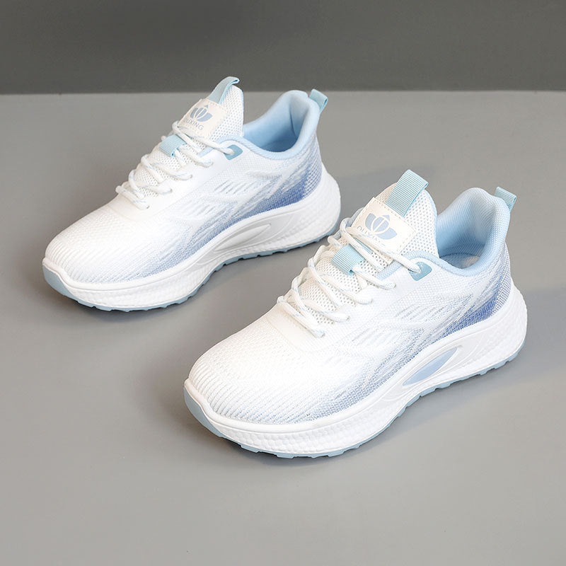 Baskets de course sportives pour femmes avec tige en mesh respirant et semelle amortissante