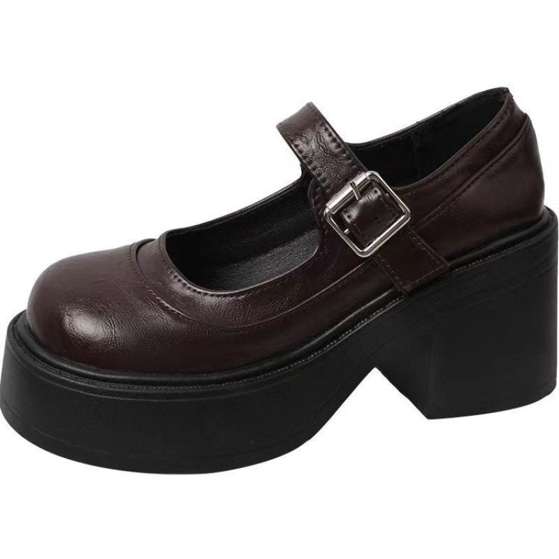 Chaussures Dirndl pour femmes | Plateforme avec sangle