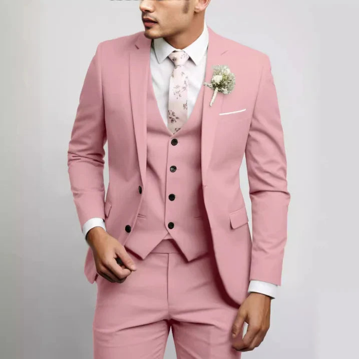 Costume de Mariage Slim Fit 3 Pièces pour Hommes | Formelle
