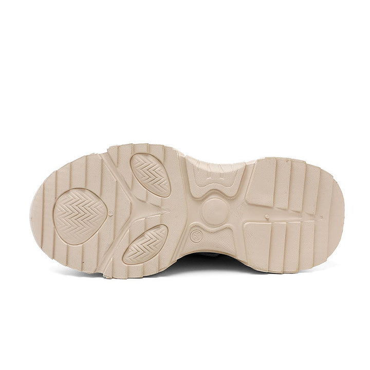 Baskets Chunky Sportives pour Femmes avec Tige en Mesh Respirant