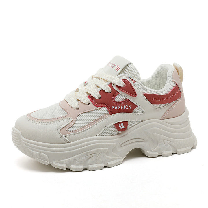 Baskets Chunky Sportives pour Femmes avec surface en mesh respirante et semelle amortissante