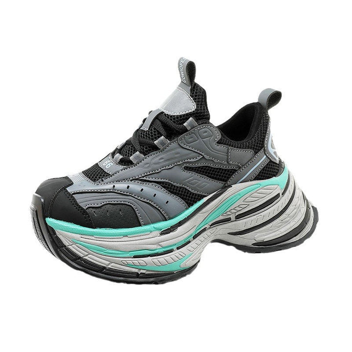 Baskets Chunky Sportives pour Femmes avec Amorti Ergonomique et Surface en Mesh Respirant