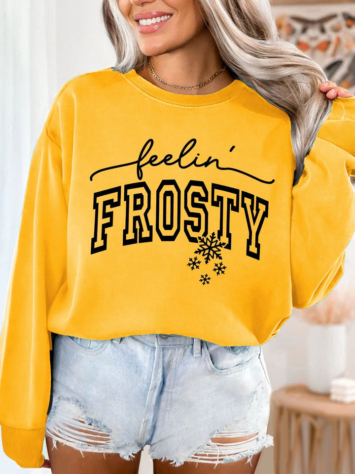 Sweat-shirt pour femmes avec impression graphique