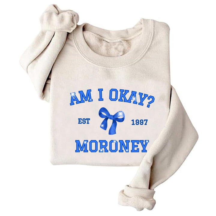 Sweatshirt pour femmes avec impression créative et design ludique