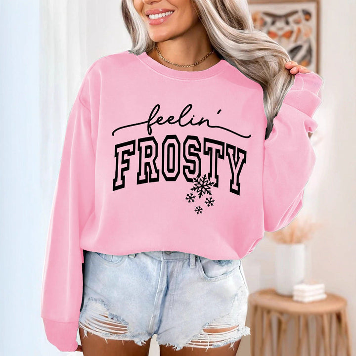 Sweat-shirt pour femmes avec impression graphique
