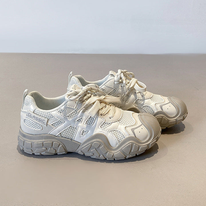 Baskets sportives pour femmes avec surface en mesh respirant et semelle antidérapante