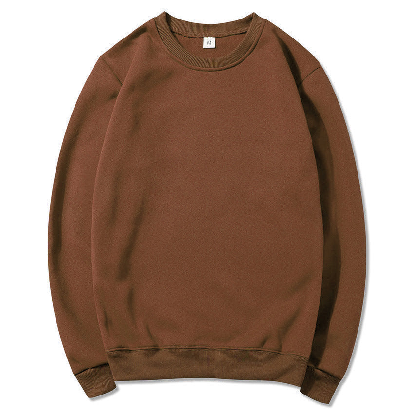 Sweatshirt pour femmes avec col rond classique et intérieur doux