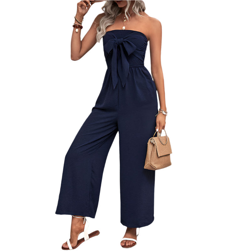 Colleen - Design de robe enveloppante et combinaison avec taille élastique