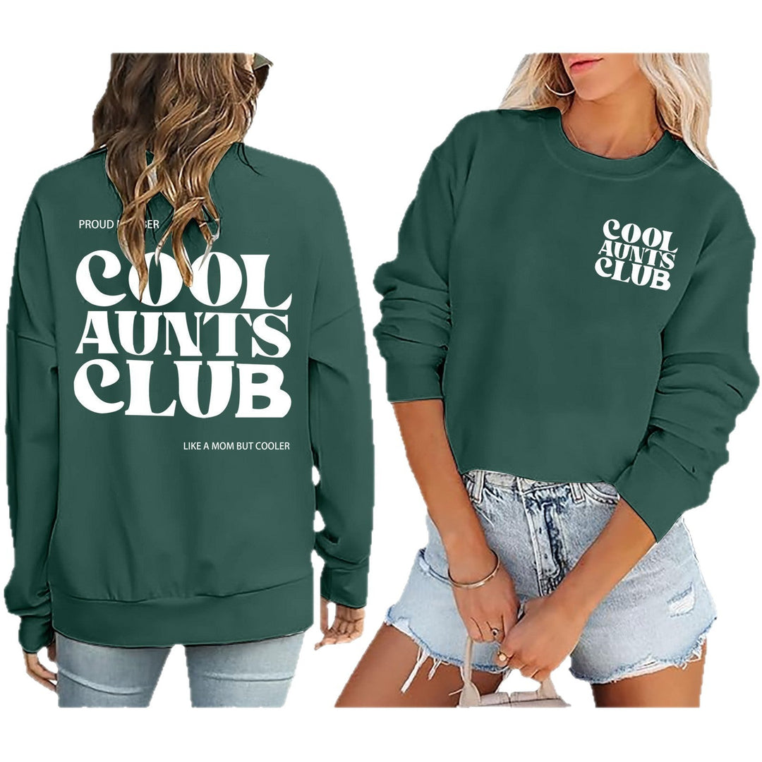 Sweat-shirt pour femmes avec un motif de club cool