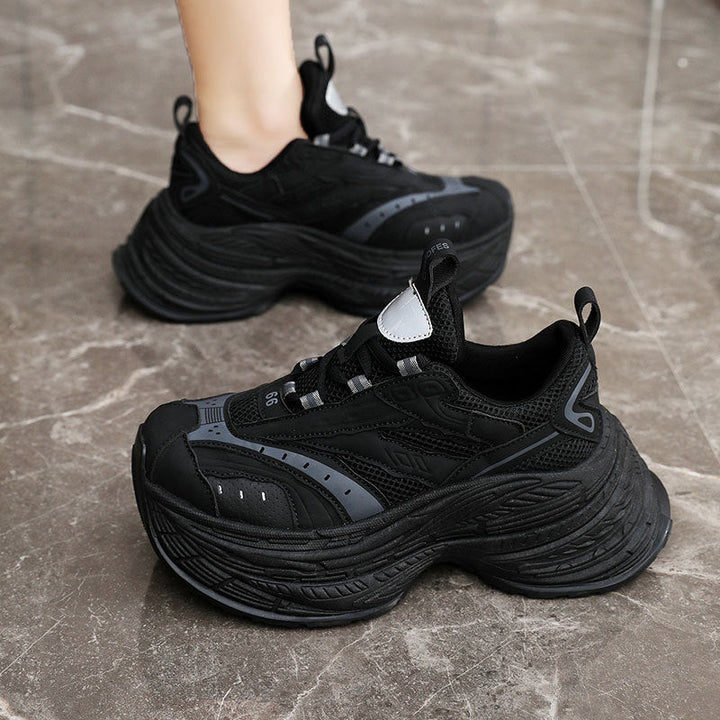 Baskets Chunky Sportives pour Femmes avec Amorti Supérieur et Semelle Antidérapante