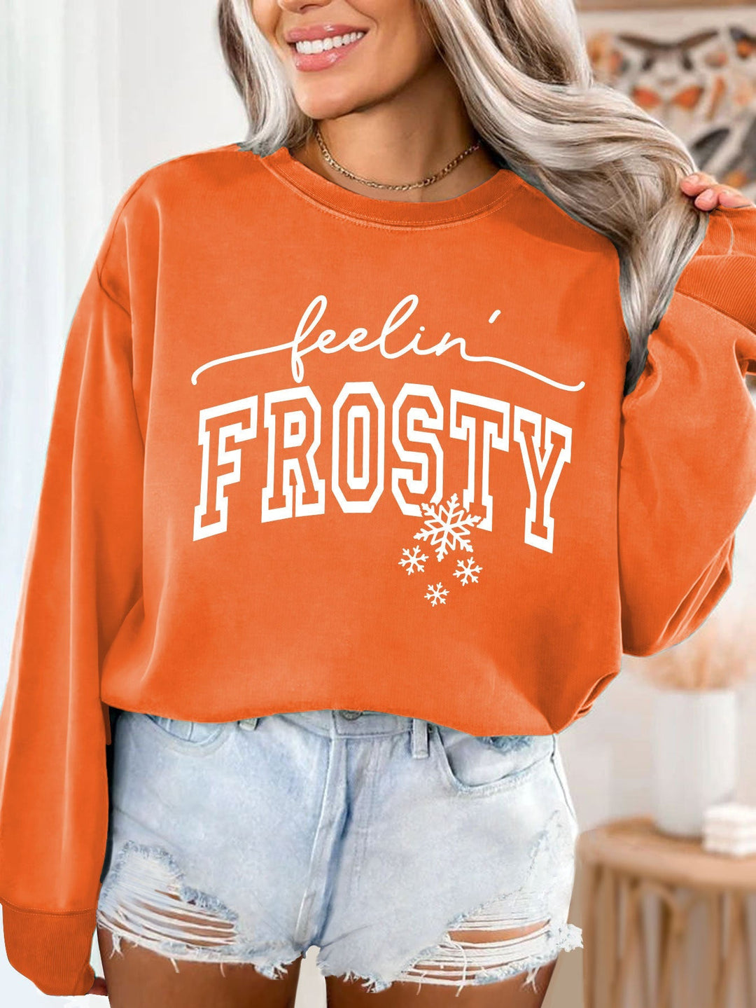 Sweat-shirt pour femmes avec impression graphique