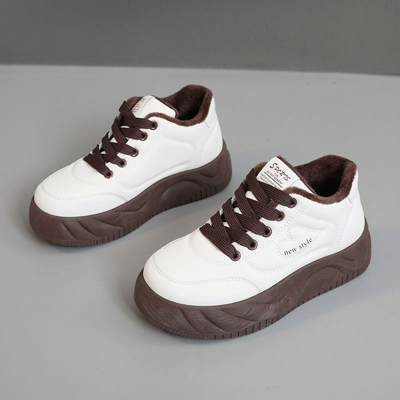 Baskets Sportives pour Femmes avec Doublure Douillette