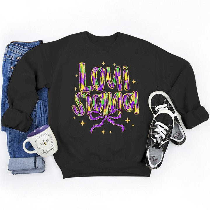 Sweatshirt pour femmes avec inscription créative et intérieur doux