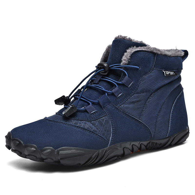 Bottes d'hiver sportives pour femmes avec matériau extérieur imperméable et doublure isolante