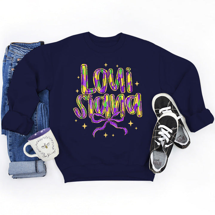 Sweatshirt pour femmes avec inscription créative et intérieur doux