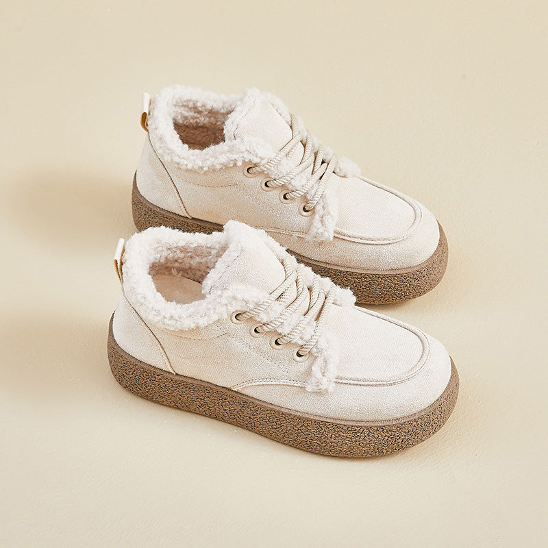 Baskets pour femmes avec doublure douce et semelle amortissante
