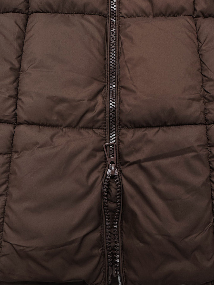 Manteau long en duvet pour femmes avec capuche