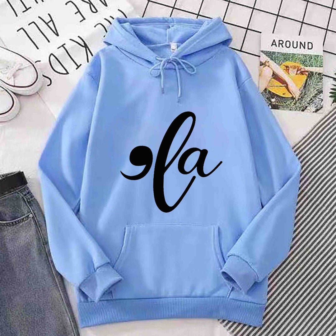 Sweat à capuche pour femmes avec design graphique créatif