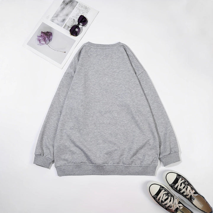 Sweat-shirt pour femmes avec impression botanique créative