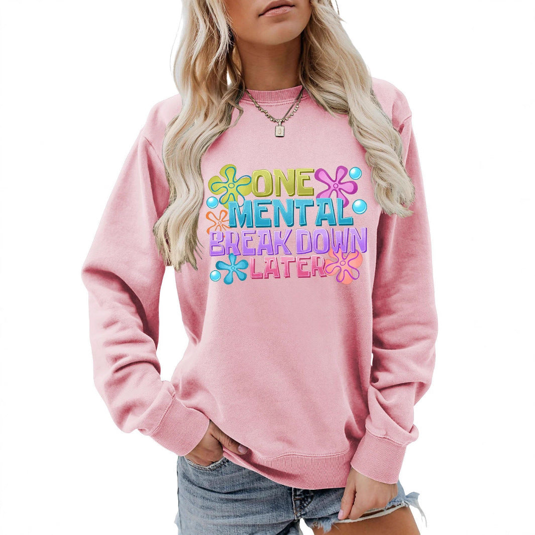 Sweat-shirt pour femmes avec impression créative