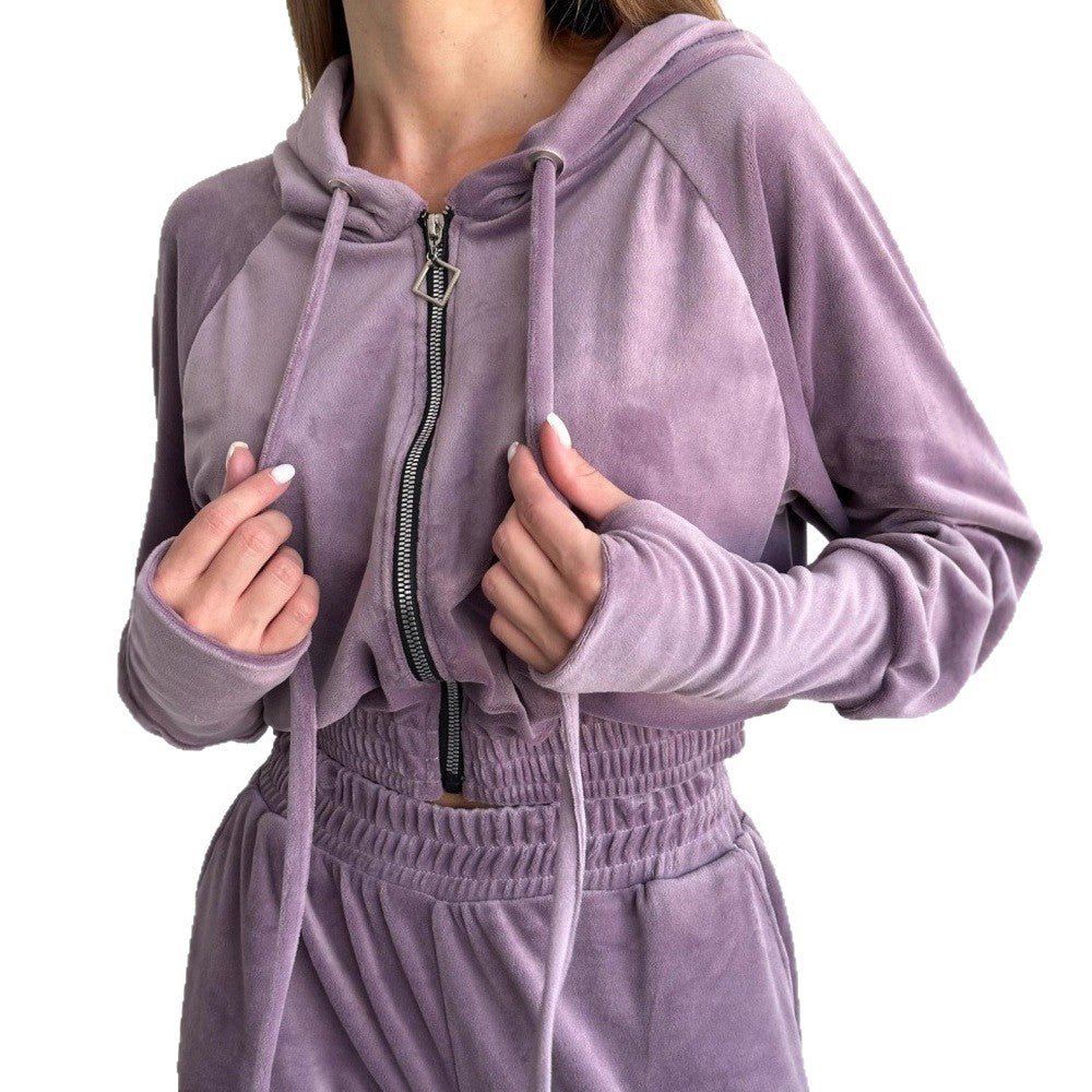 Ensemble de loisirs féminin à la mode avec une coupe décontractée et des poches pratiques