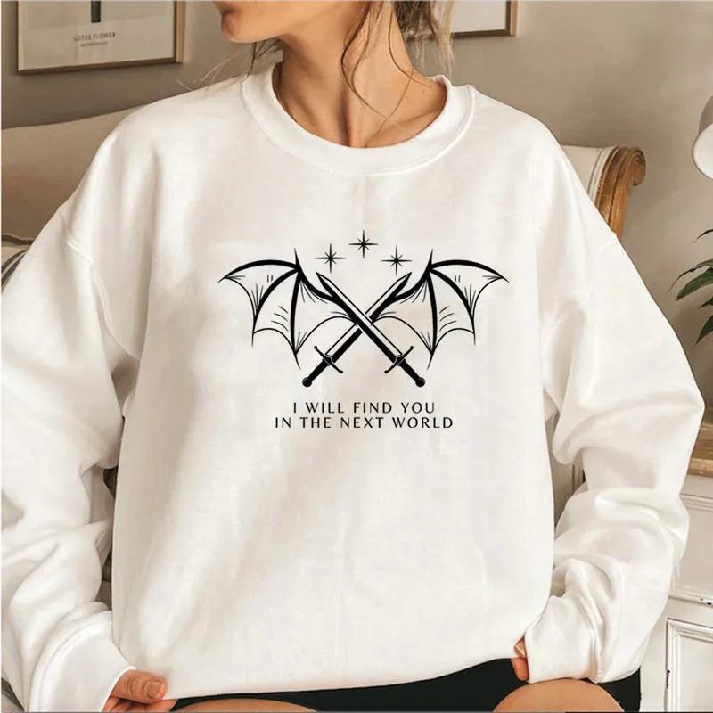 Sweatshirt pour femmes avec design graphique artistique et inscription inspirante