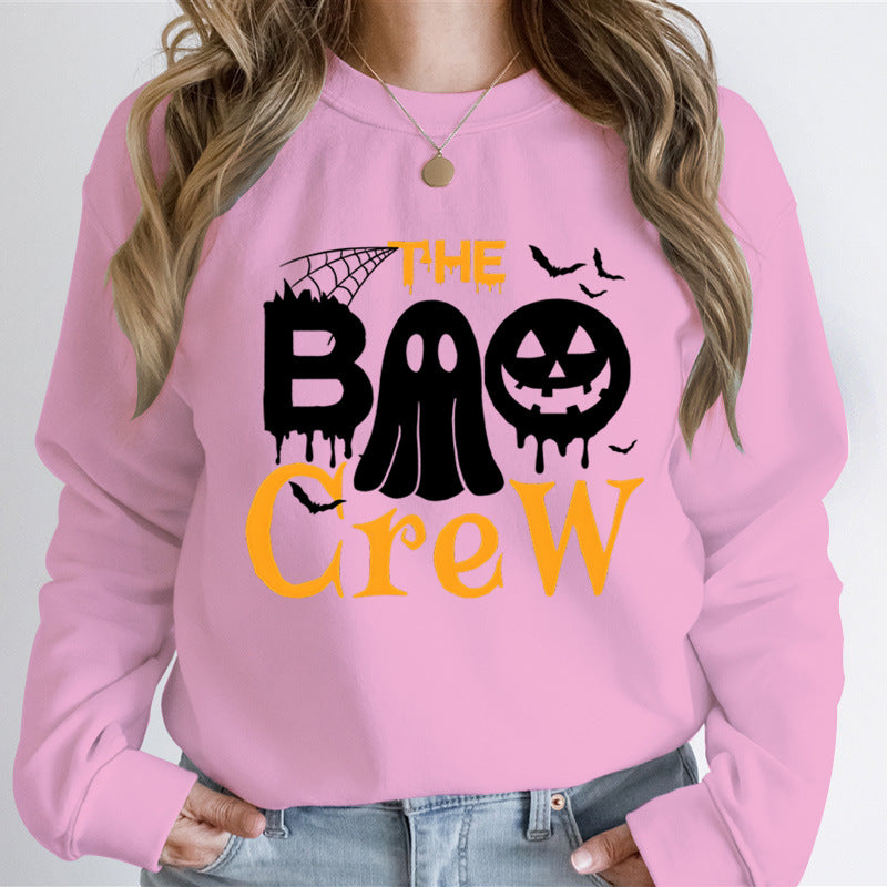 Sweatshirt pour femmes avec thème Halloween et impression graphique créative