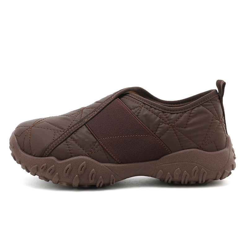Baskets Slip-On Confortables pour Femmes avec Semelle Antidérapante et Tige Respirante