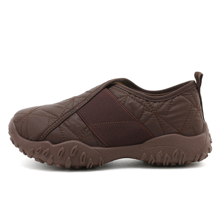 Baskets Slip-On Confortables pour Femmes avec Semelle Antidérapante et Tige Respirante