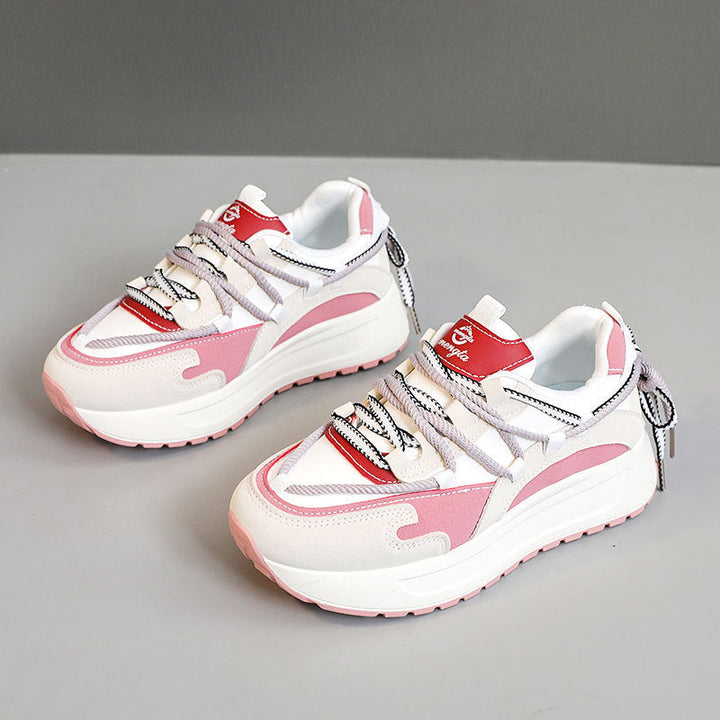 Baskets Chunky Sportives pour Femmes avec surface en maille respirante et semelle amortissante