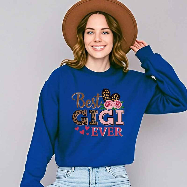 Sweatshirt pour femmes avec motif créatif Gigi