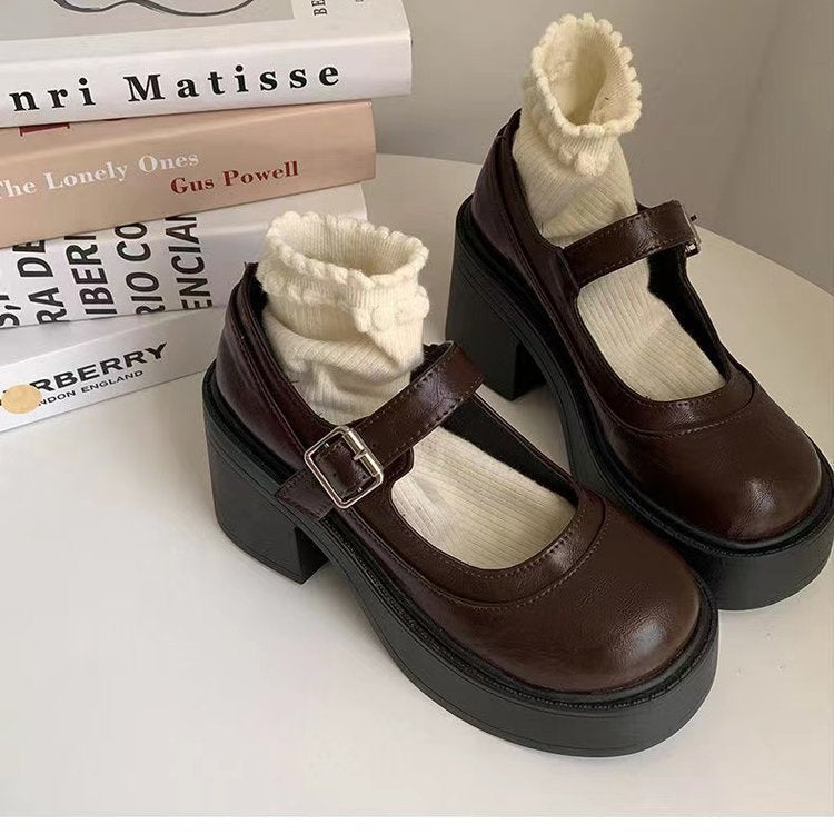 Chaussures Dirndl Retro pour Femmes | Plateforme