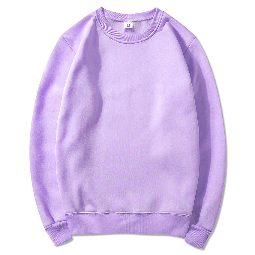 Sweatshirt pour femmes avec col rond classique et intérieur doux