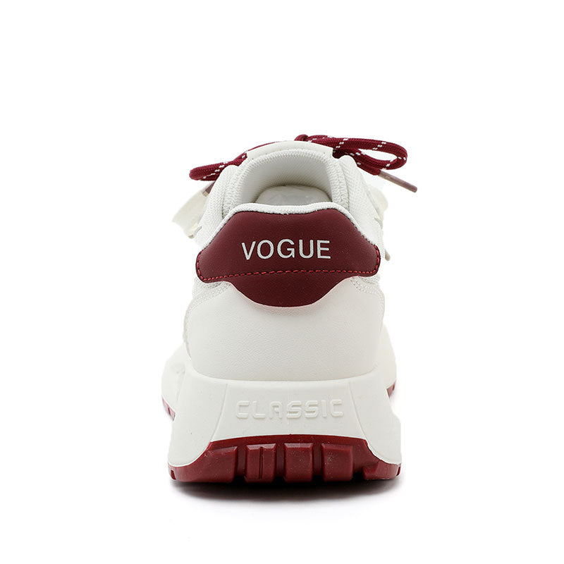 Baskets tendance pour femmes avec profil robuste et surface en mesh respirant