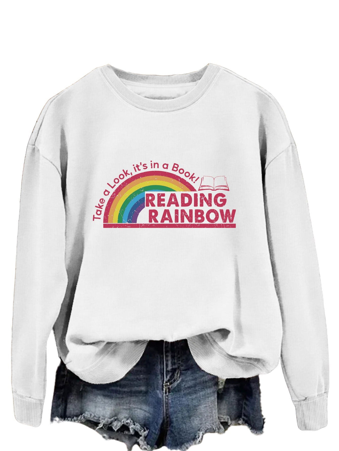 Sweatshirt décontracté pour femmes avec impression unique