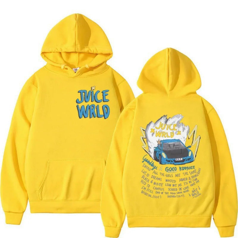 Sweat à capuche pour femmes avec design graphique créatif et inscription inspirante