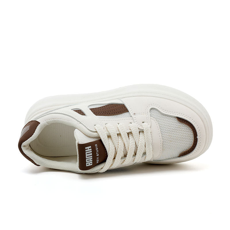 Baskets Chunky tendance pour femmes avec surface en mesh respirante et profil robuste